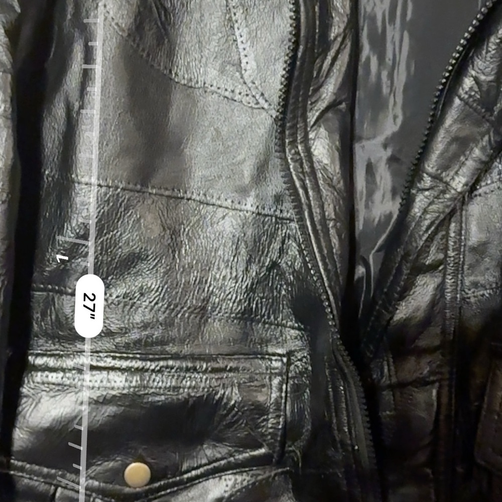 Napoline Authentic Leather Jacket Size L Men’s